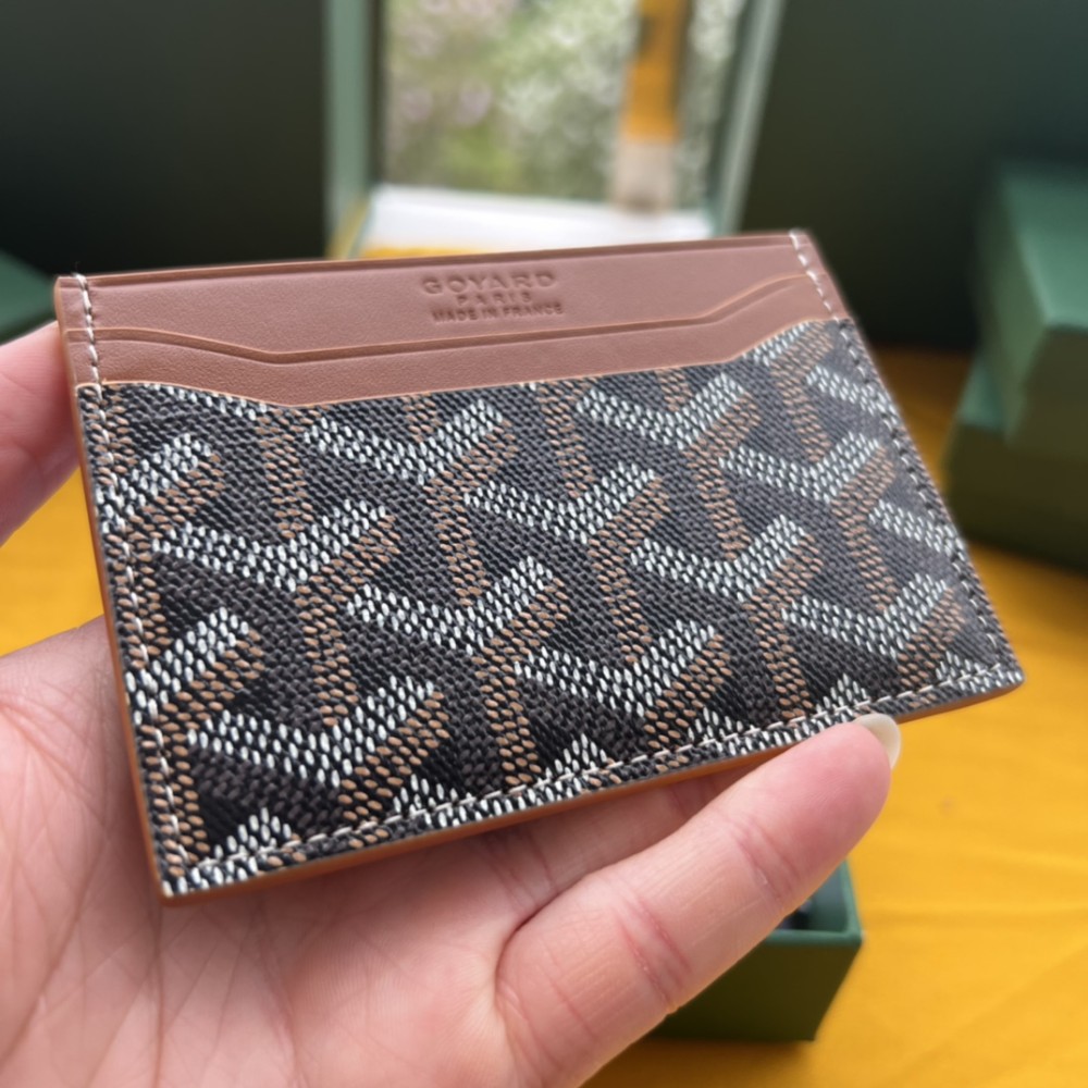 TBkicks G0yard Saint-Sulpice Card Wallet  Black & Tan