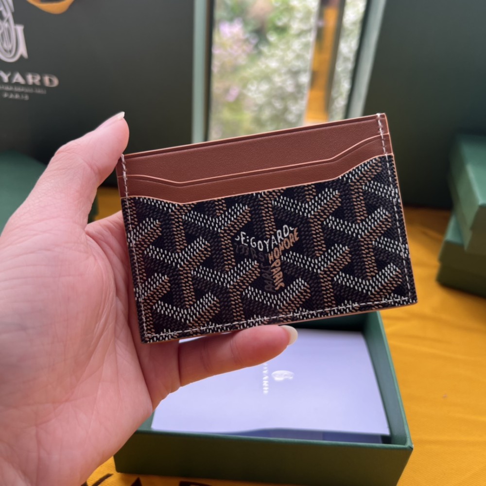 TBkicks G0yard Saint-Sulpice Card Wallet  Black & Tan