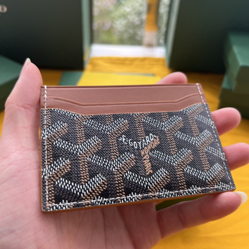 TBkicks G0yard Saint-Sulpice Card Wallet  Black & Tan