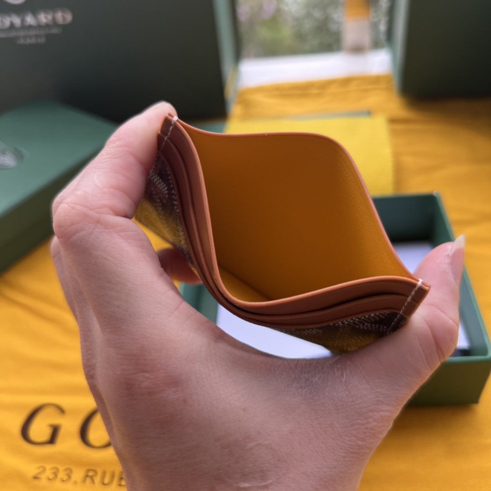 TBkicks G0yard Saint-Sulpice Card Wallet  Black & Tan