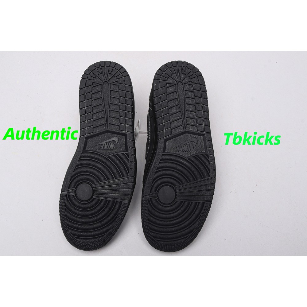 TBkicks Travis Scott Air Jordan 1 Black Phantom