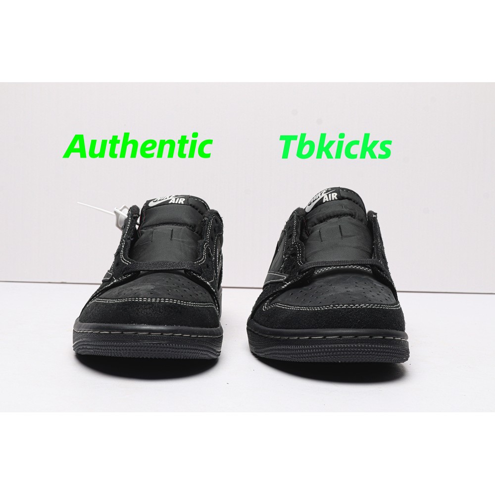 TBkicks Travis Scott Air Jordan 1 Black Phantom