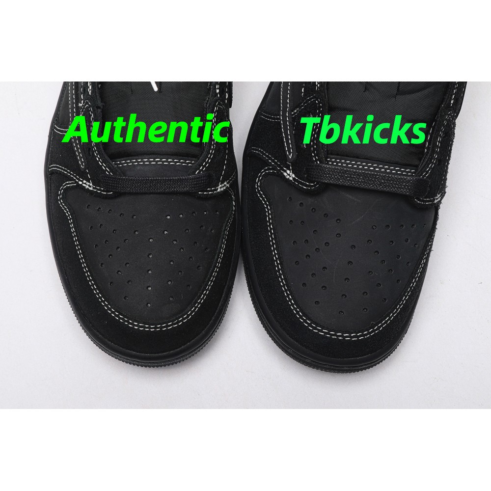 TBkicks Travis Scott Air Jordan 1 Black Phantom