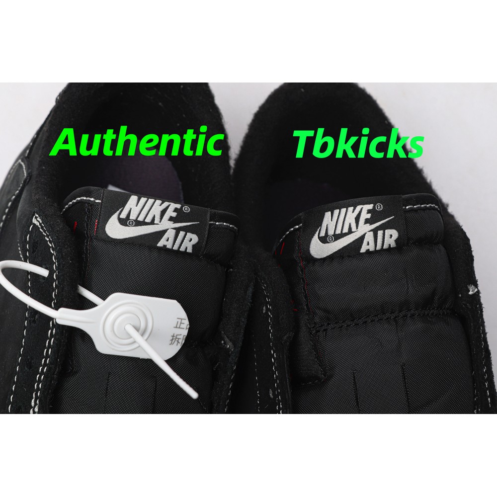 TBkicks Travis Scott Air Jordan 1 Black Phantom