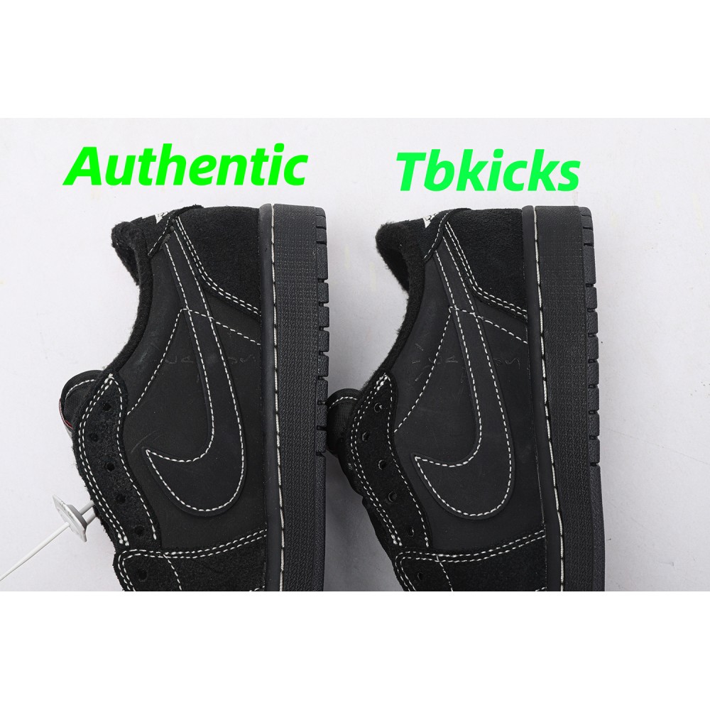 TBkicks Travis Scott Air Jordan 1 Black Phantom