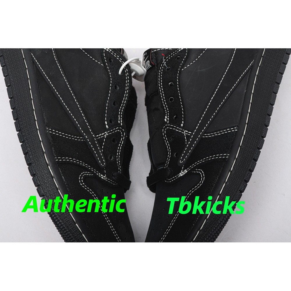 TBkicks Travis Scott Air Jordan 1 Black Phantom