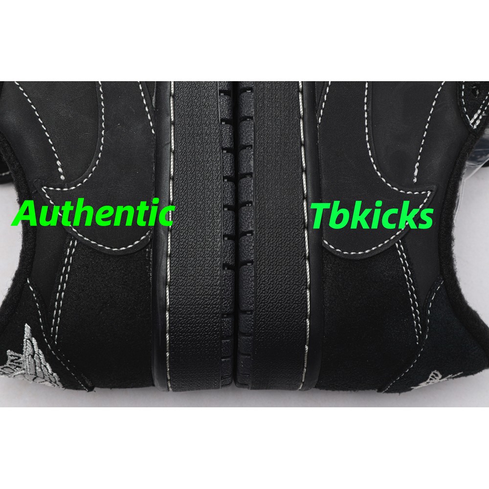 TBkicks Travis Scott Air Jordan 1 Black Phantom