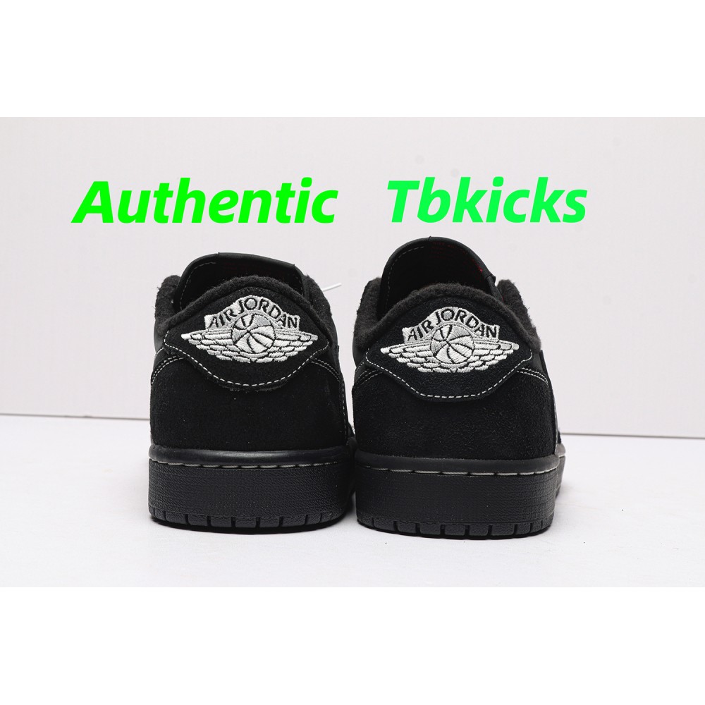 TBkicks Travis Scott Air Jordan 1 Black Phantom
