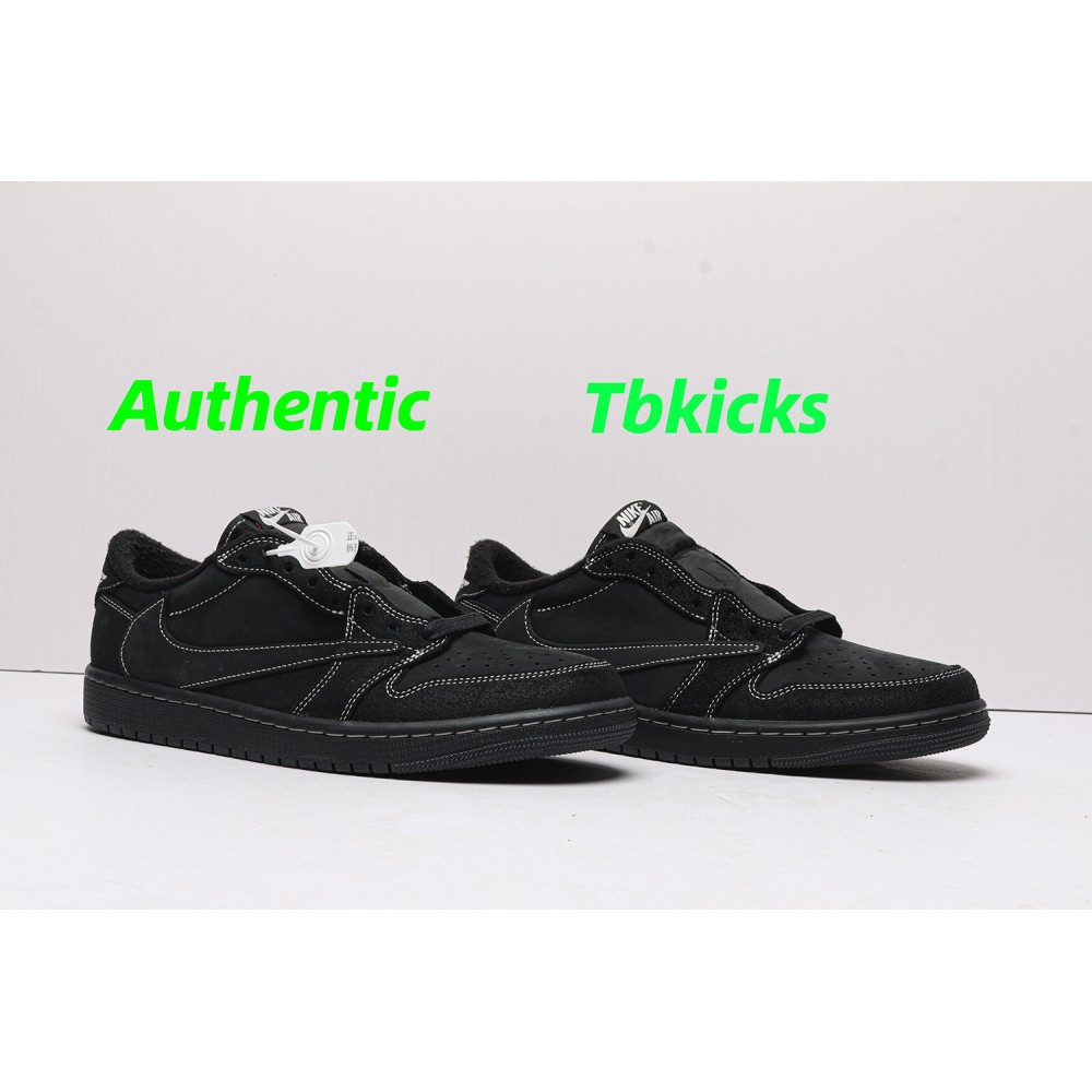 TBkicks Travis Scott Air Jordan 1 Black Phantom