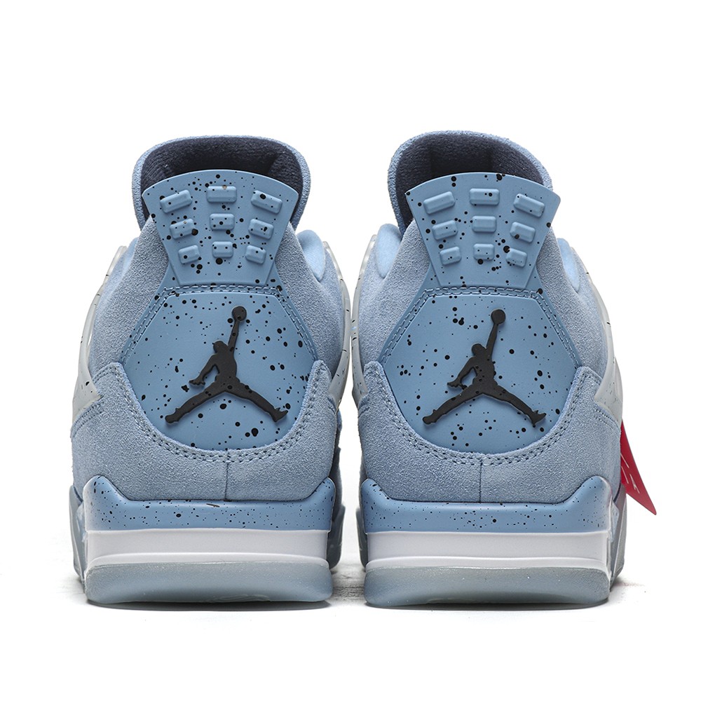TBkicks Jordan 4 Retro 'UNC Football' PE Blue