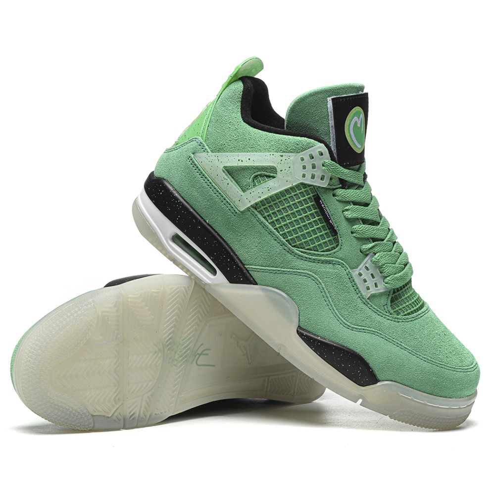 TBkicks Jordan 4 Retro Emerald Green Black