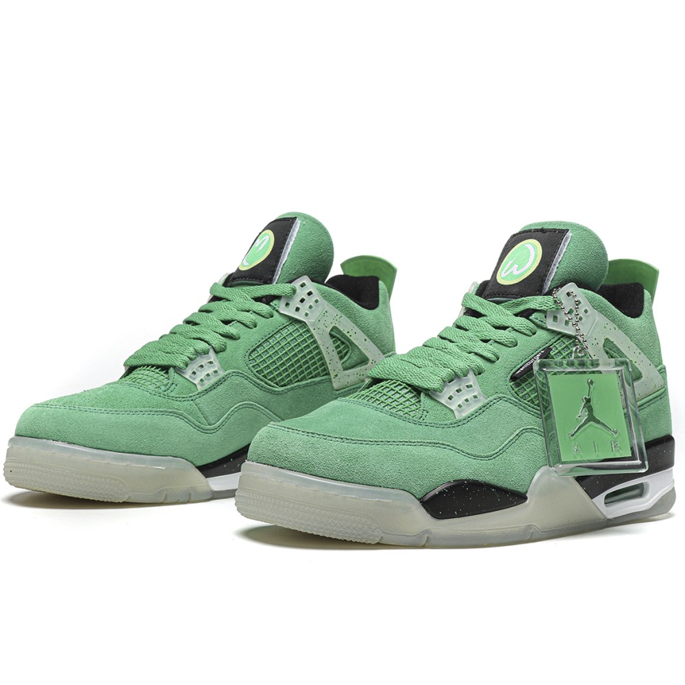 TBkicks Jordan 4 Retro Emerald Green Black