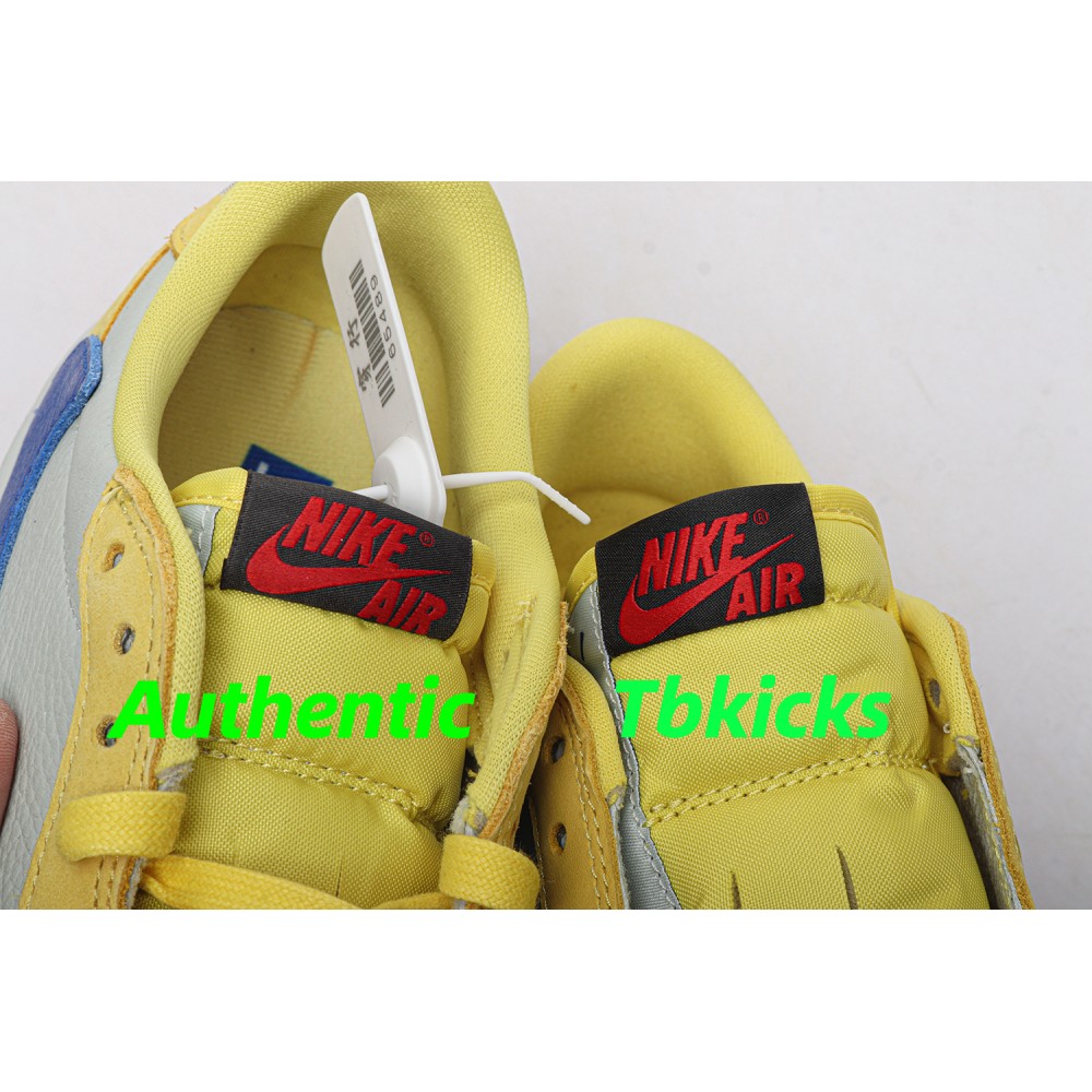 TBkicks Travis Scott Air Jordan 1 Retro Low OG SP Canary