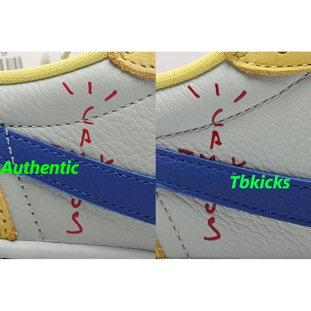 TBkicks Travis Scott Air Jordan 1 Retro Low OG SP Canary