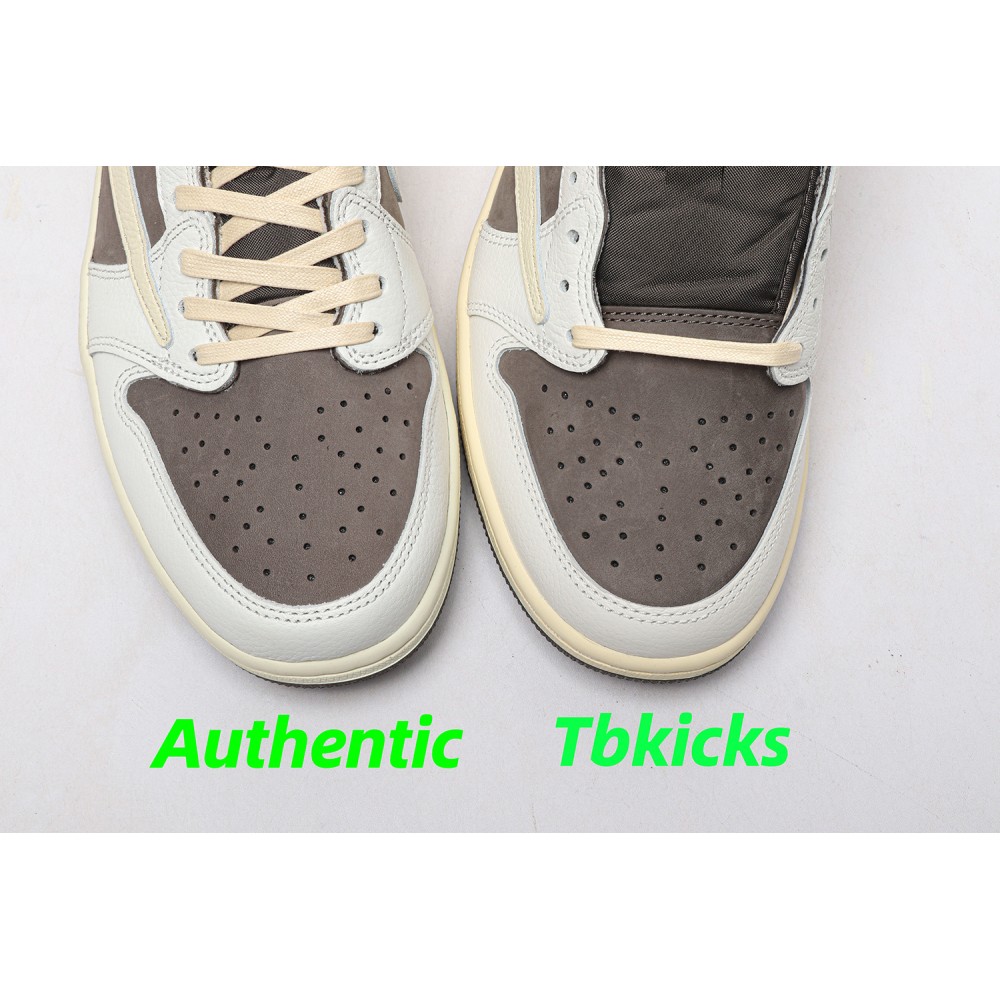 TBkicks Travis Scott Air Jordan 1 Reverse Mocha