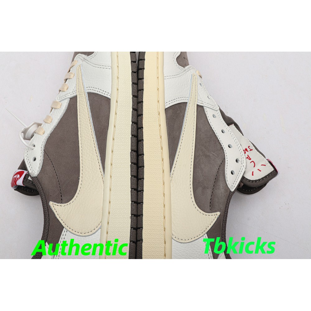 TBkicks Travis Scott Air Jordan 1 Reverse Mocha