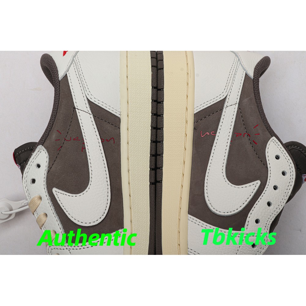 TBkicks Travis Scott Air Jordan 1 Reverse Mocha