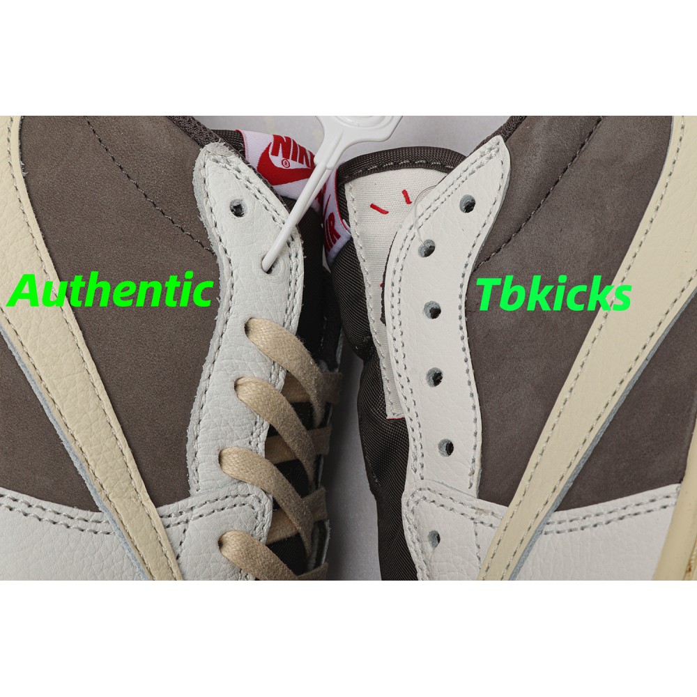 TBkicks Travis Scott Air Jordan 1 Reverse Mocha