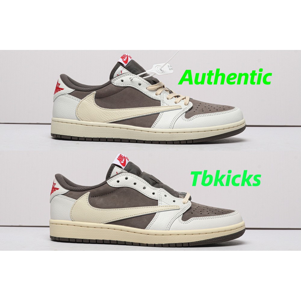 TBkicks Travis Scott Air Jordan 1 Reverse Mocha