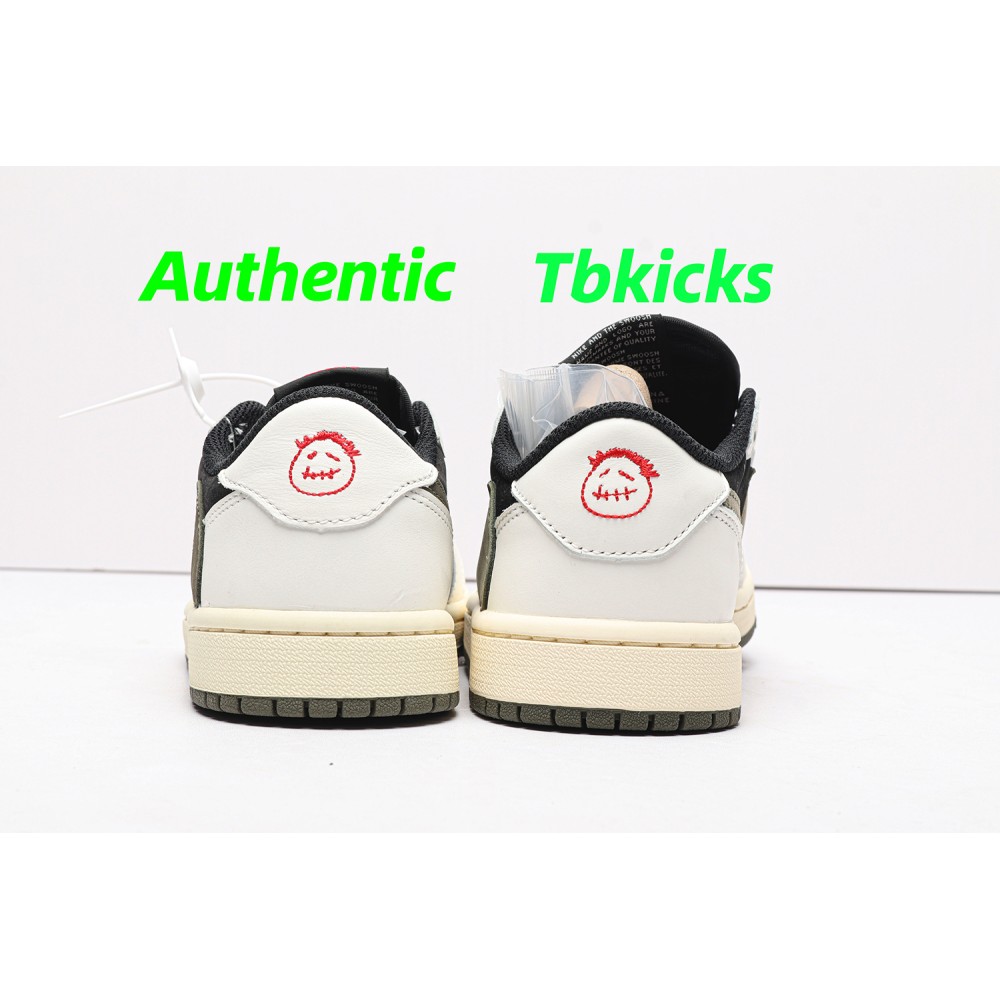 TBkicks Travis Scott Air Jordan 1 Low OG SP Olive  (Women's)