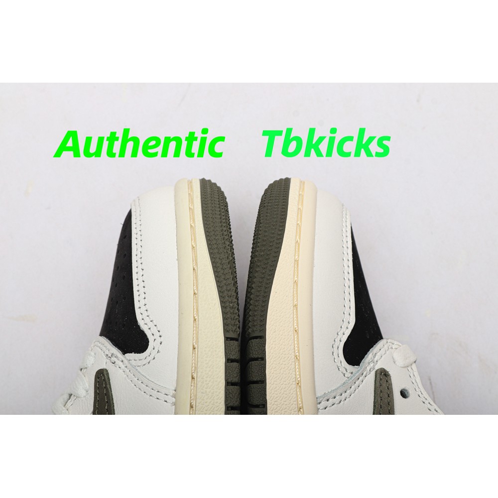 TBkicks Travis Scott Air Jordan 1 Low OG SP Olive  (Women's)