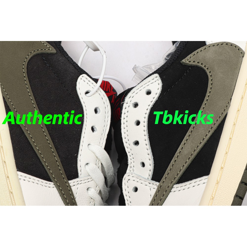 TBkicks Travis Scott Air Jordan 1 Low OG SP Olive  (Women's)