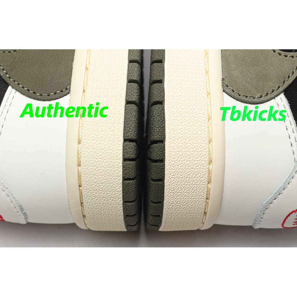 TBkicks Travis Scott Air Jordan 1 Low OG SP Olive  (Women's)
