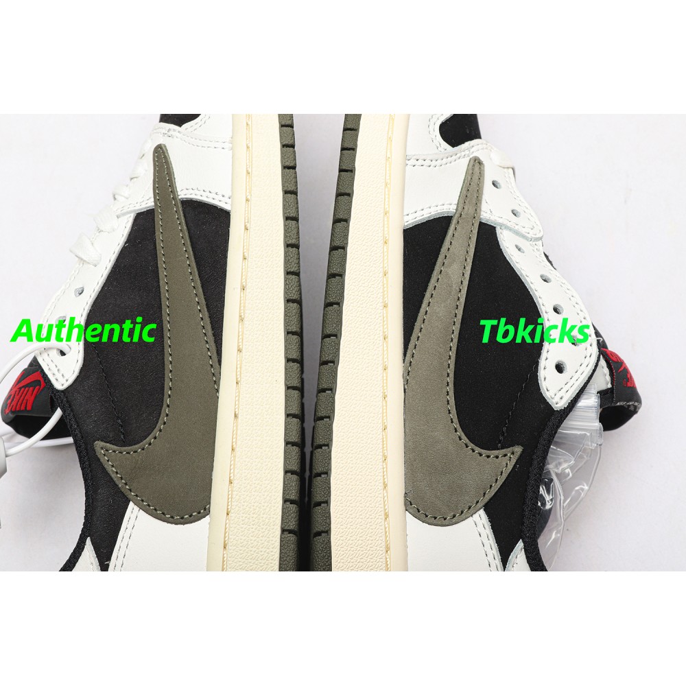 TBkicks Travis Scott Air Jordan 1 Low OG SP Olive  (Women's)