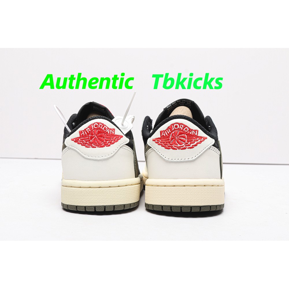 TBkicks Travis Scott Air Jordan 1 Low OG SP Olive  (Women's)