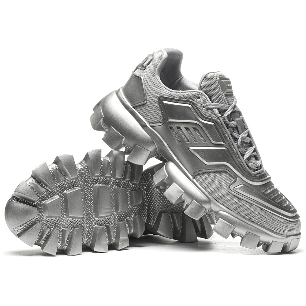 TBkicks Pr*da Cloudbust Thunder Silver