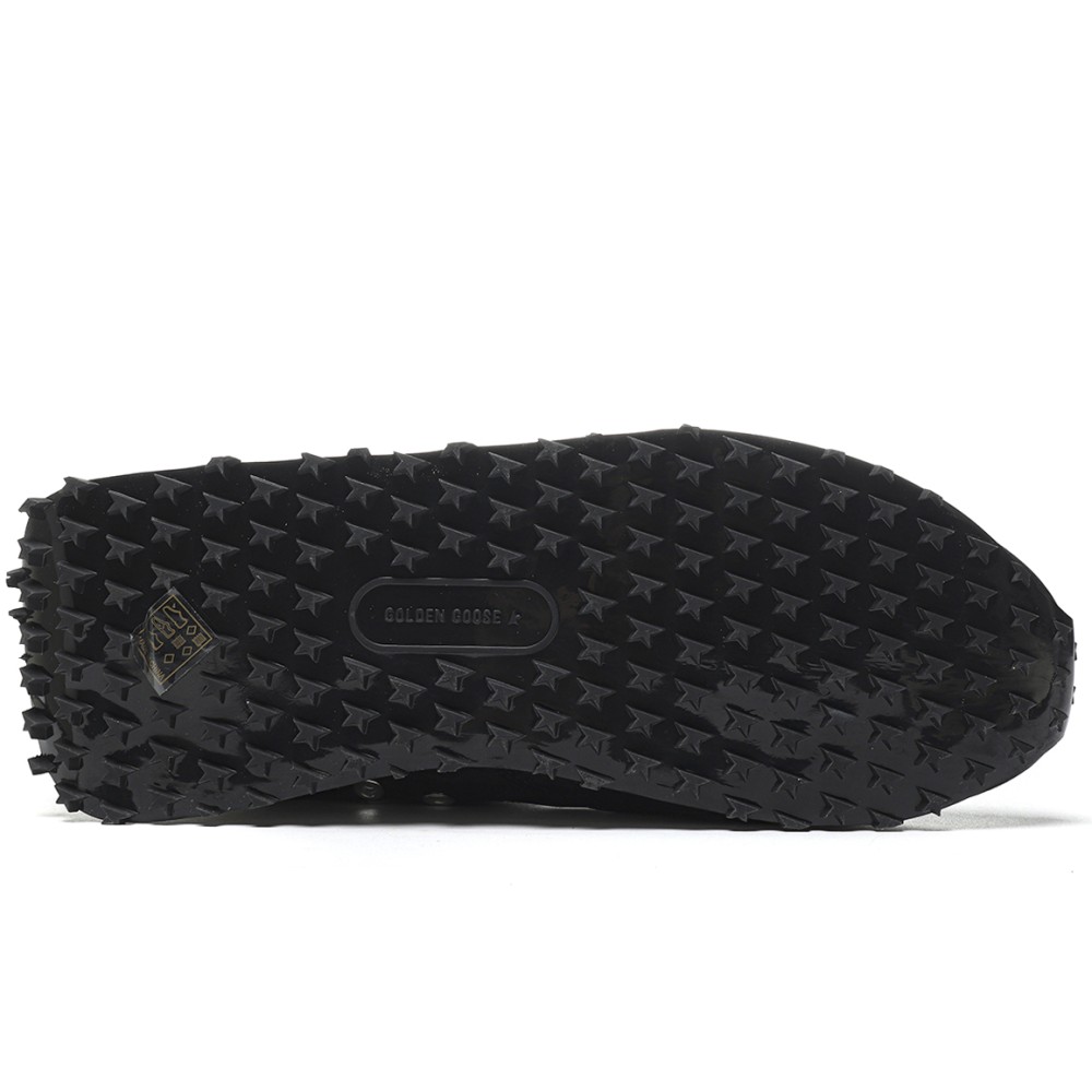 TBkicks Golden G00se Marathon With Black Nylon Upper And White Star
