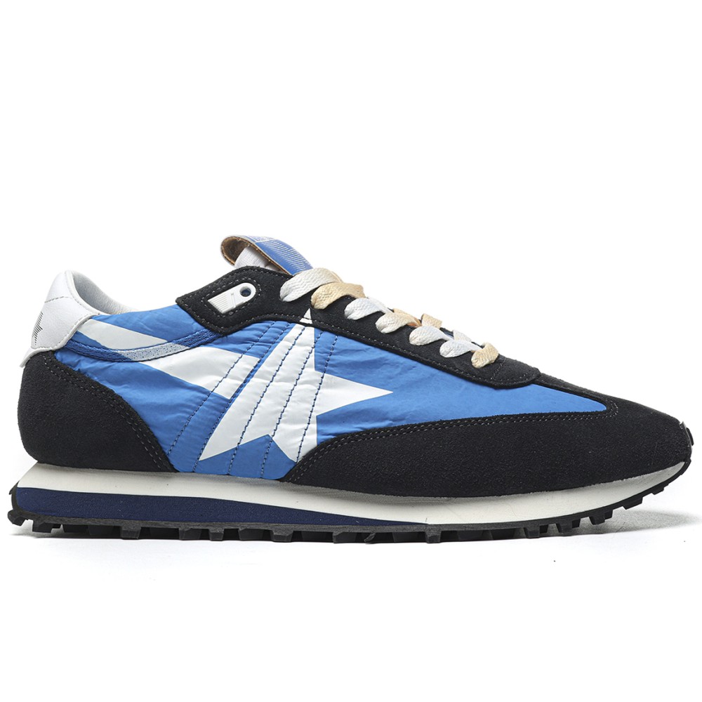 TBkicks Golden G00se Marathon With Blue Nylon Upper And White Star