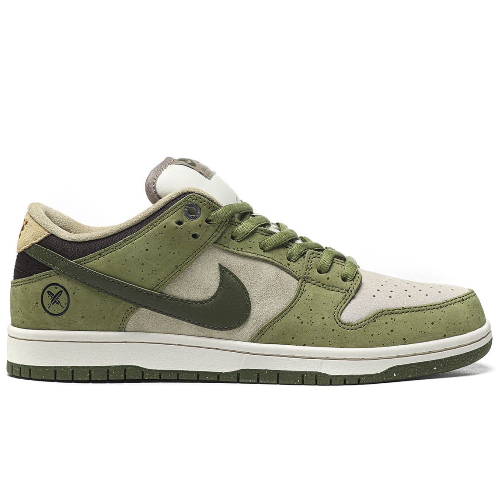 TBkicks Nike SB Dunk Low Asparagus/Legion Green Yuto Horigome x