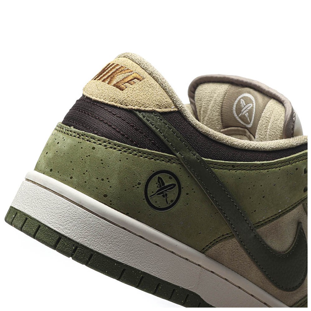 TBkicks Nike SB Dunk Low Asparagus/Legion Green Yuto Horigome x