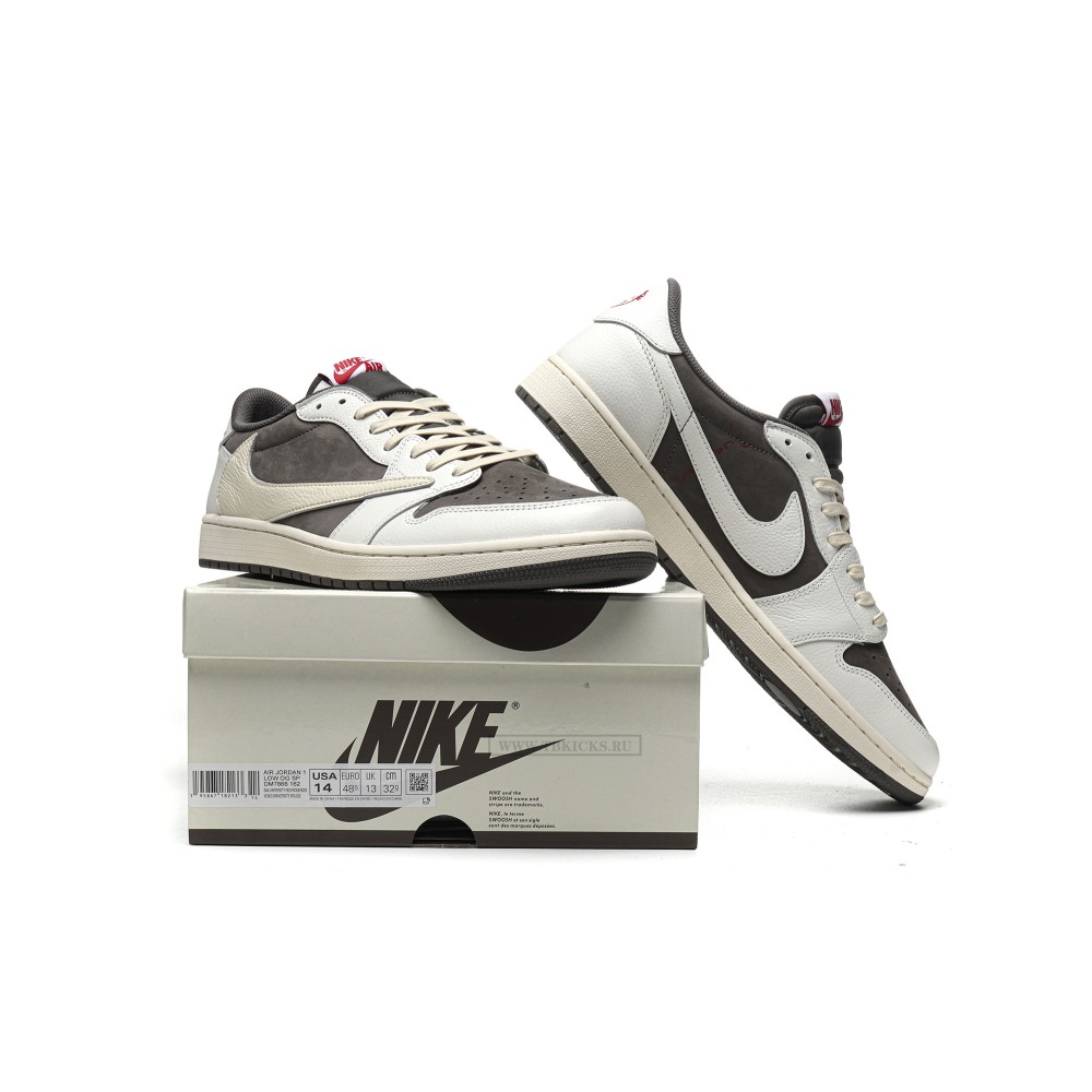 TBkicks Travis Scott Air Jordan 1 Reverse Mocha