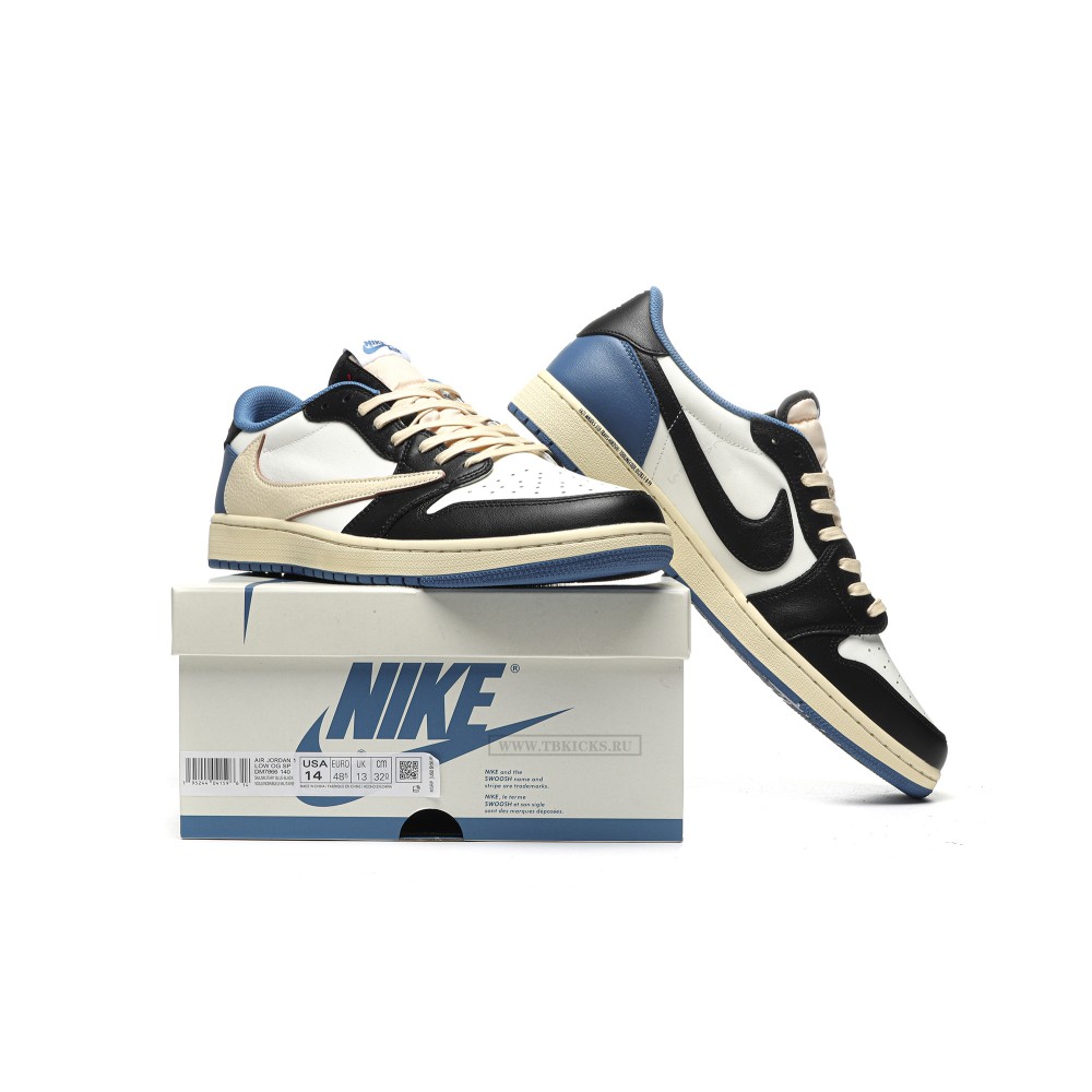 TBkicks Travis Scott Air Jordan 1 Fragment Low