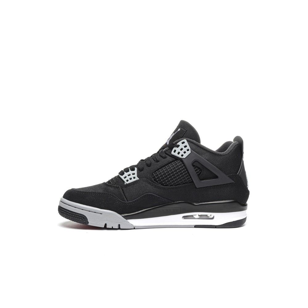 Size 14 Air Jordan 4 Retro SE Black Canvas