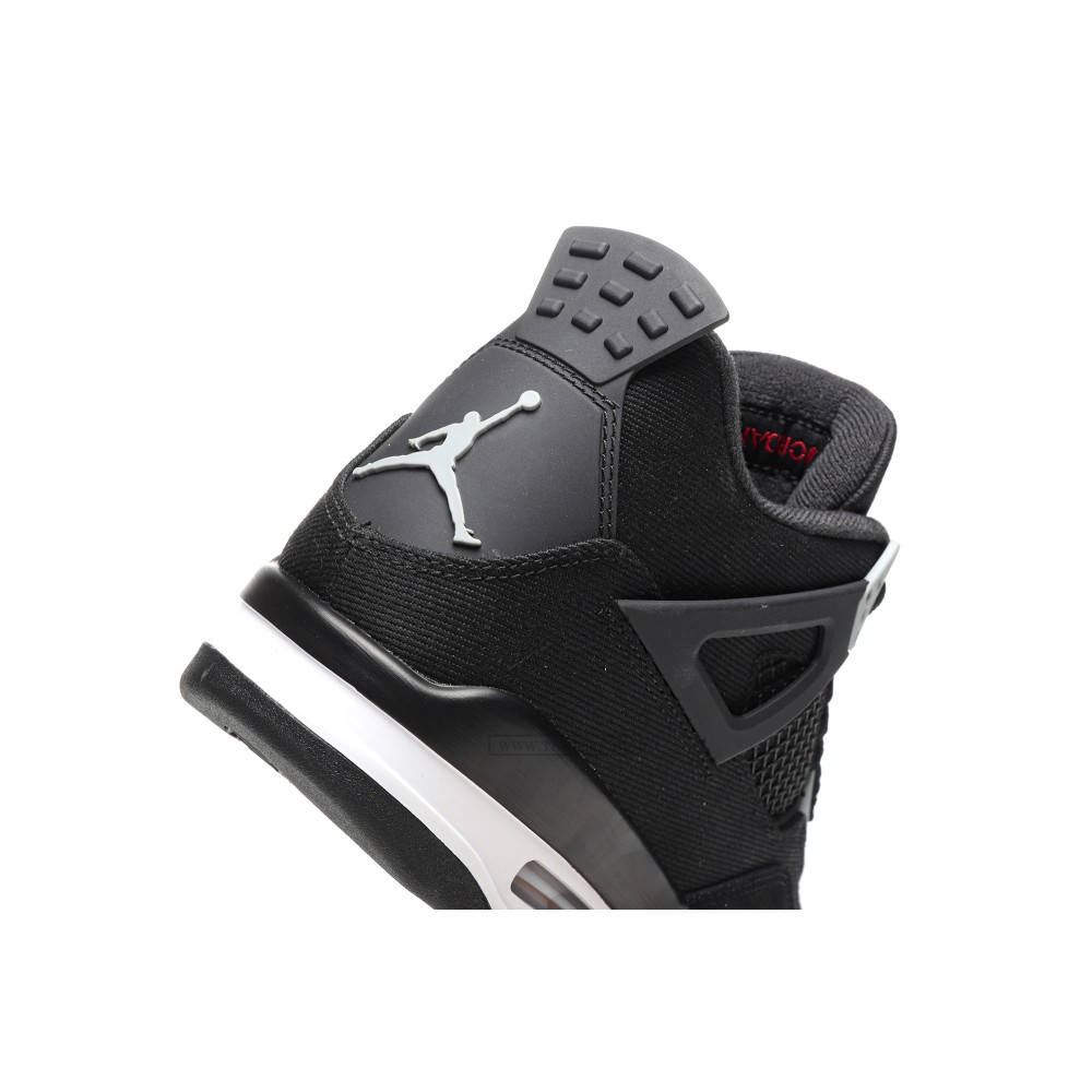 Size 14 Air Jordan 4 Retro SE Black Canvas