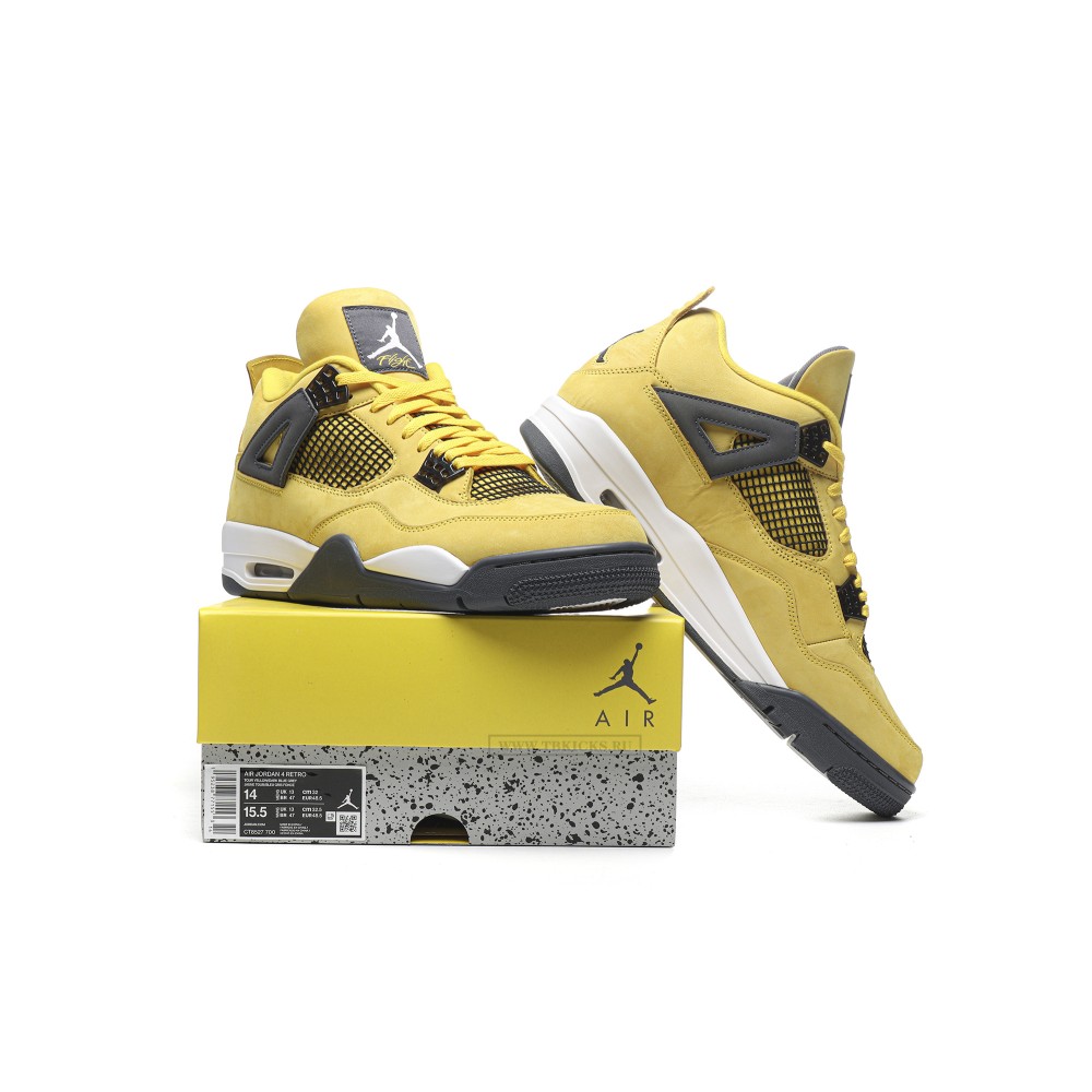 Size 14 Air Jordan 4 Lightning