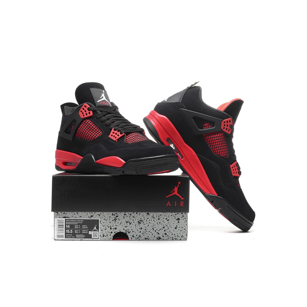 Size 14 Air Jordan 4 Red Thunder