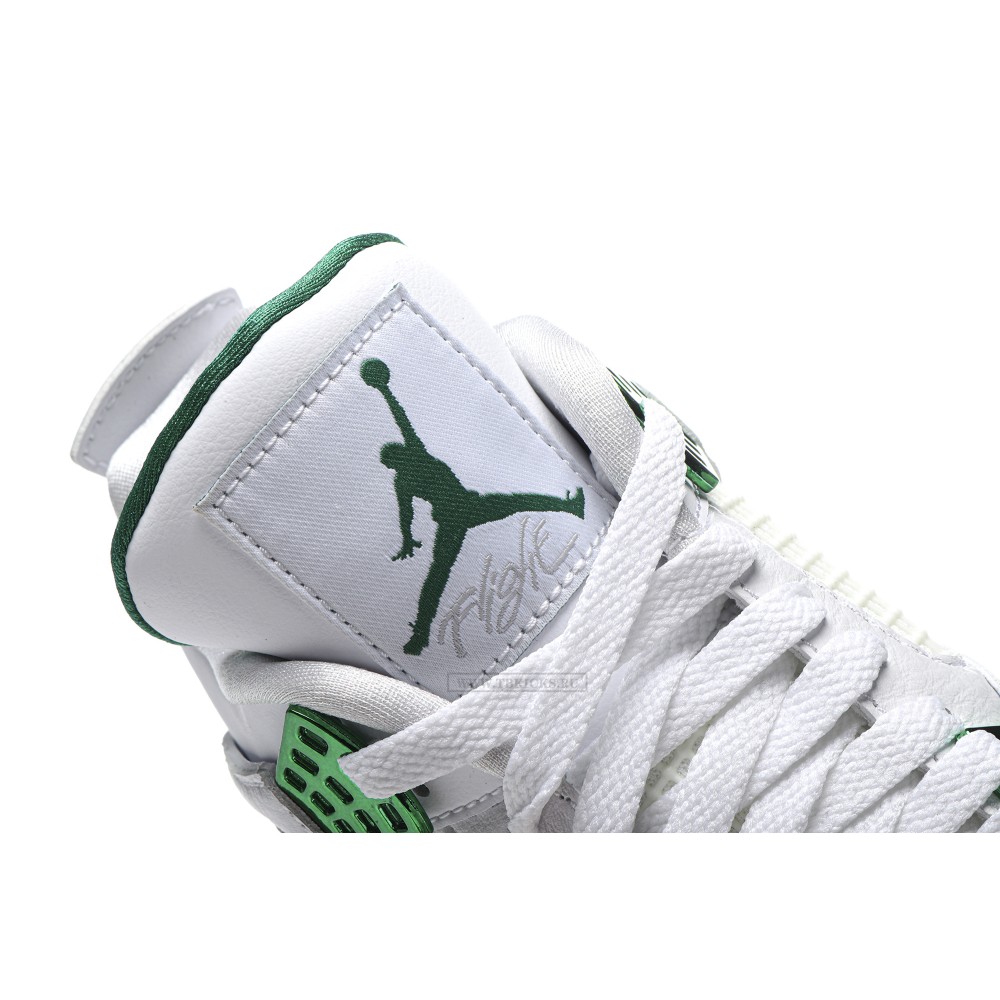 Size 14 Air Jordan 4 Metallic Green