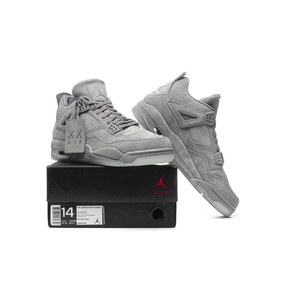 Size 14 Air Jordan 4 Retro KAWS