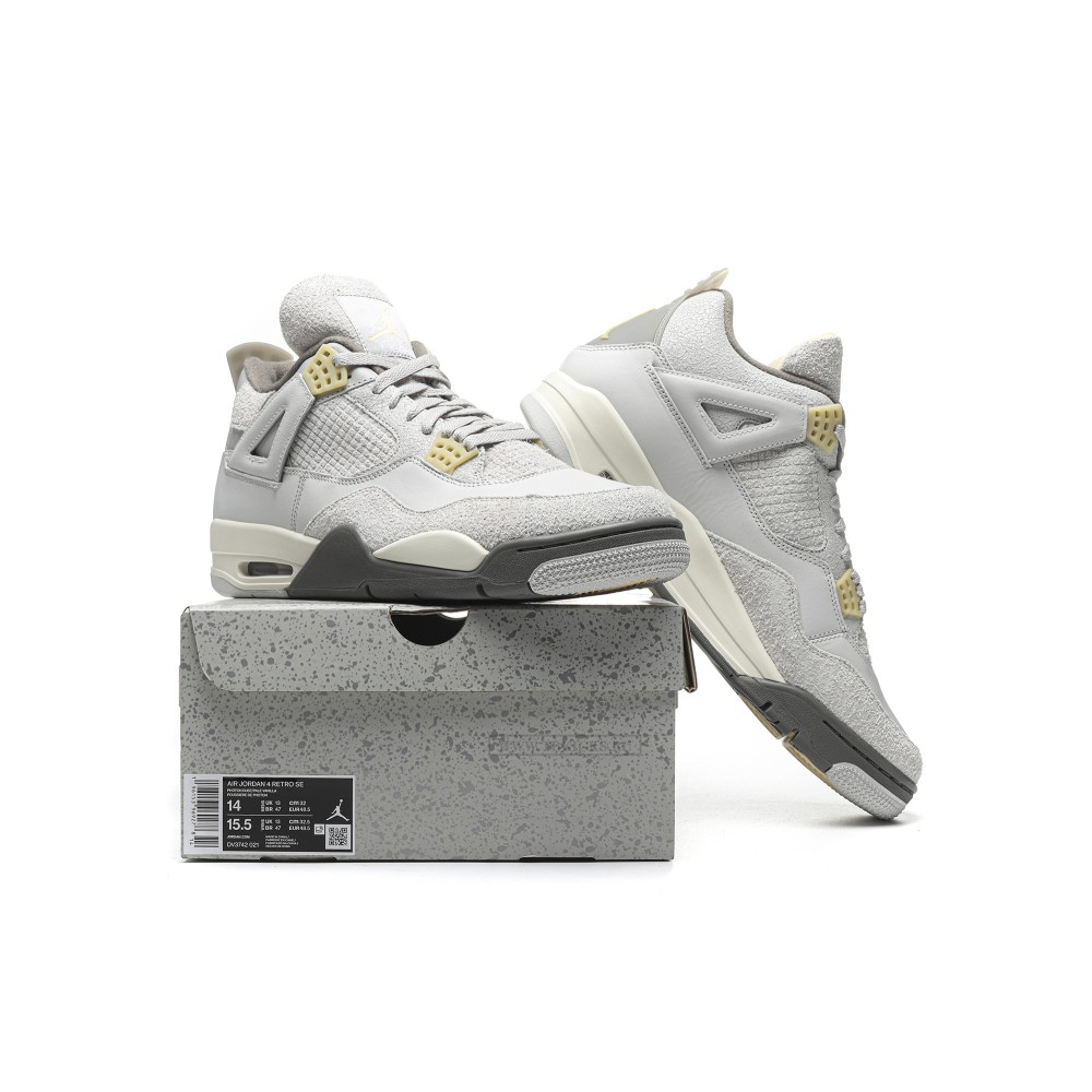 Size 14 Air Jordan 4 Retro SE Craft Photon Dust