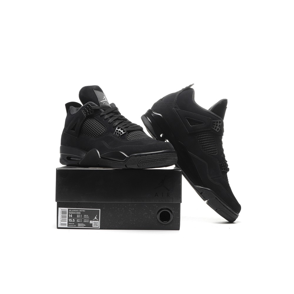 Size 14 Air Jordan 4 Retro Black Cat