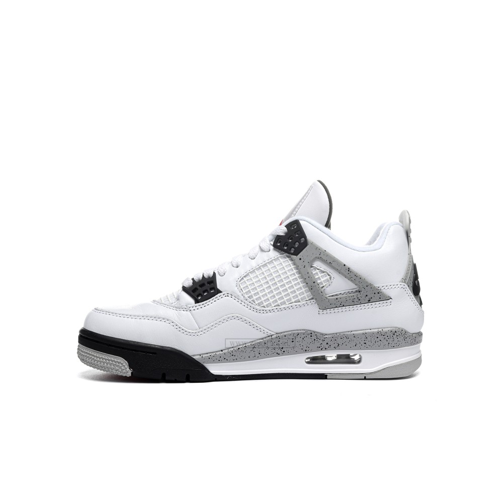 Size 14 Air Jordan 4 White Cement