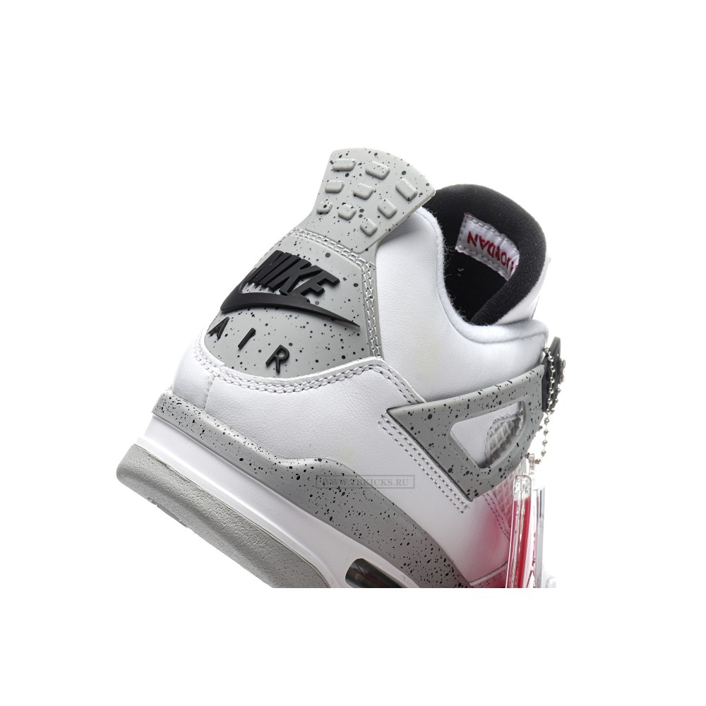 Size 14 Air Jordan 4 White Cement