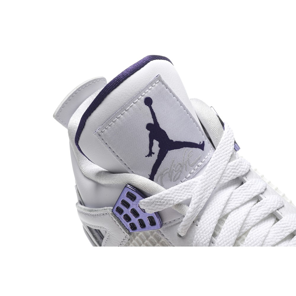 Size 14 Air Jordan 4 Metallic Purple